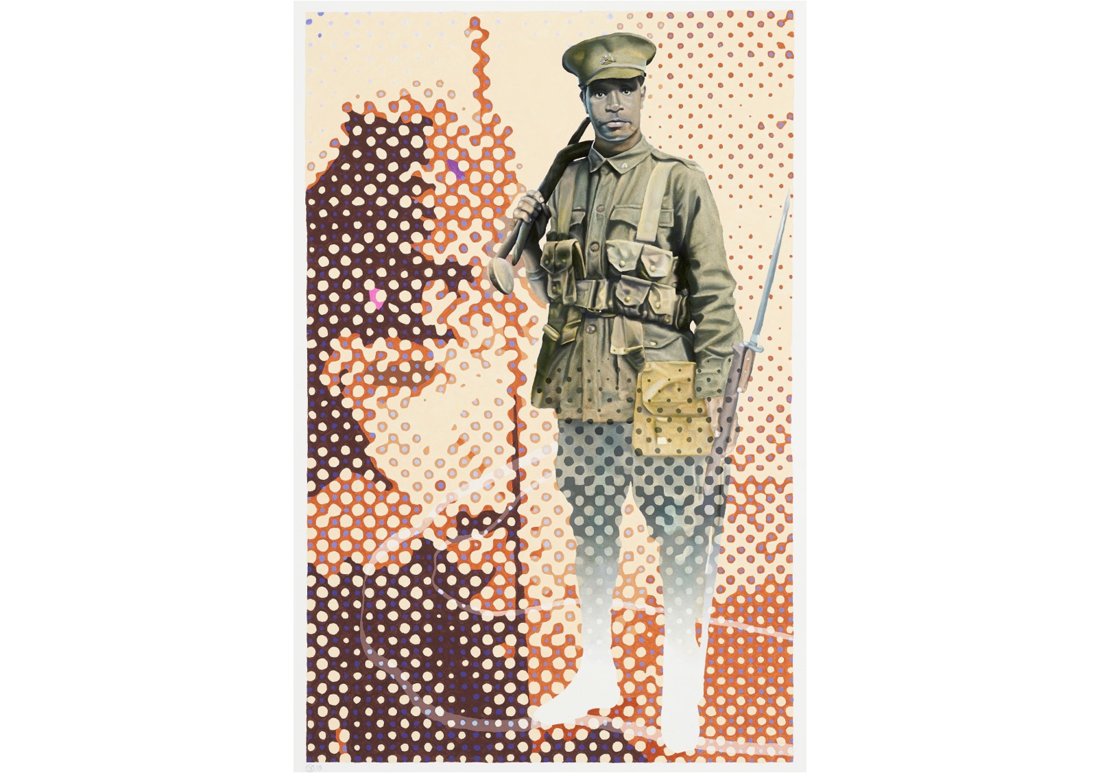 John Skillington_Khaki and Ochre (hidden warriors) 1